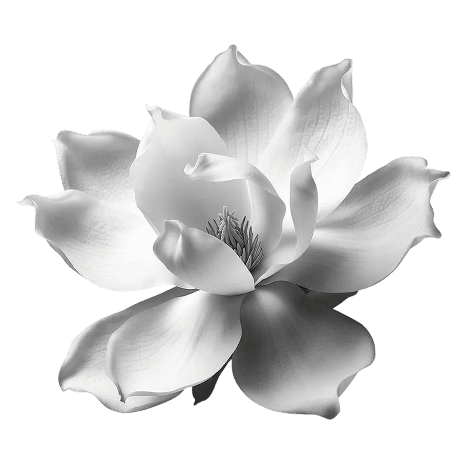 Magnolia flower symbolizing stability, endurance, and strength